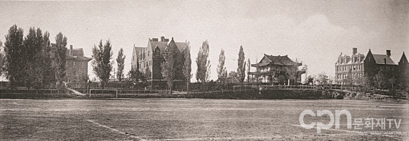 1930년대 숭실학교 전경 (사진 = 독립기념관)