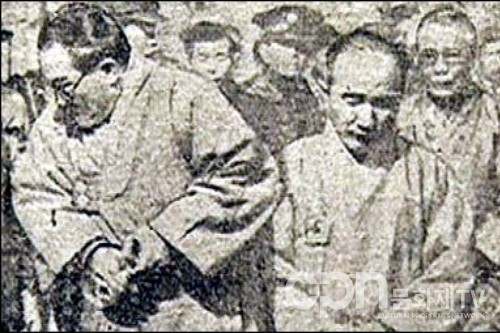 친일 인사로 체포됐던 노덕술(왼) (사진 = 독립기념관)
